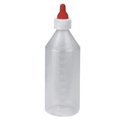 Lämmermilchflasche Kunststoff 1 l