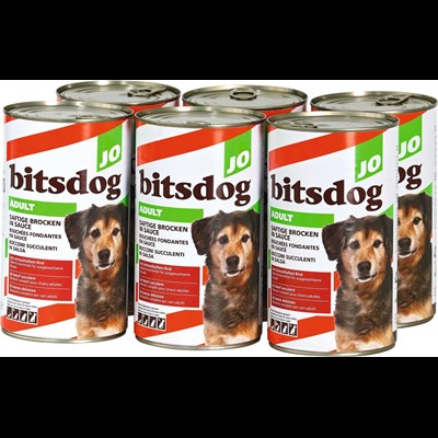 Hundefutter Rind bitsdog Jo 6×1200g