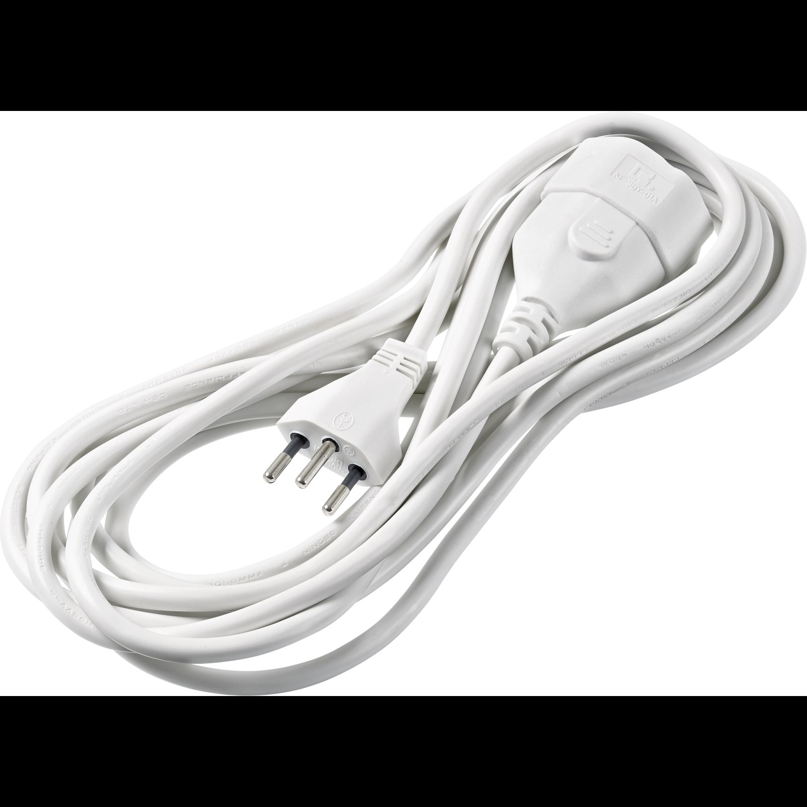 SCHÖNENBERGER Mini-câble de rallonge 20 cm, blanc