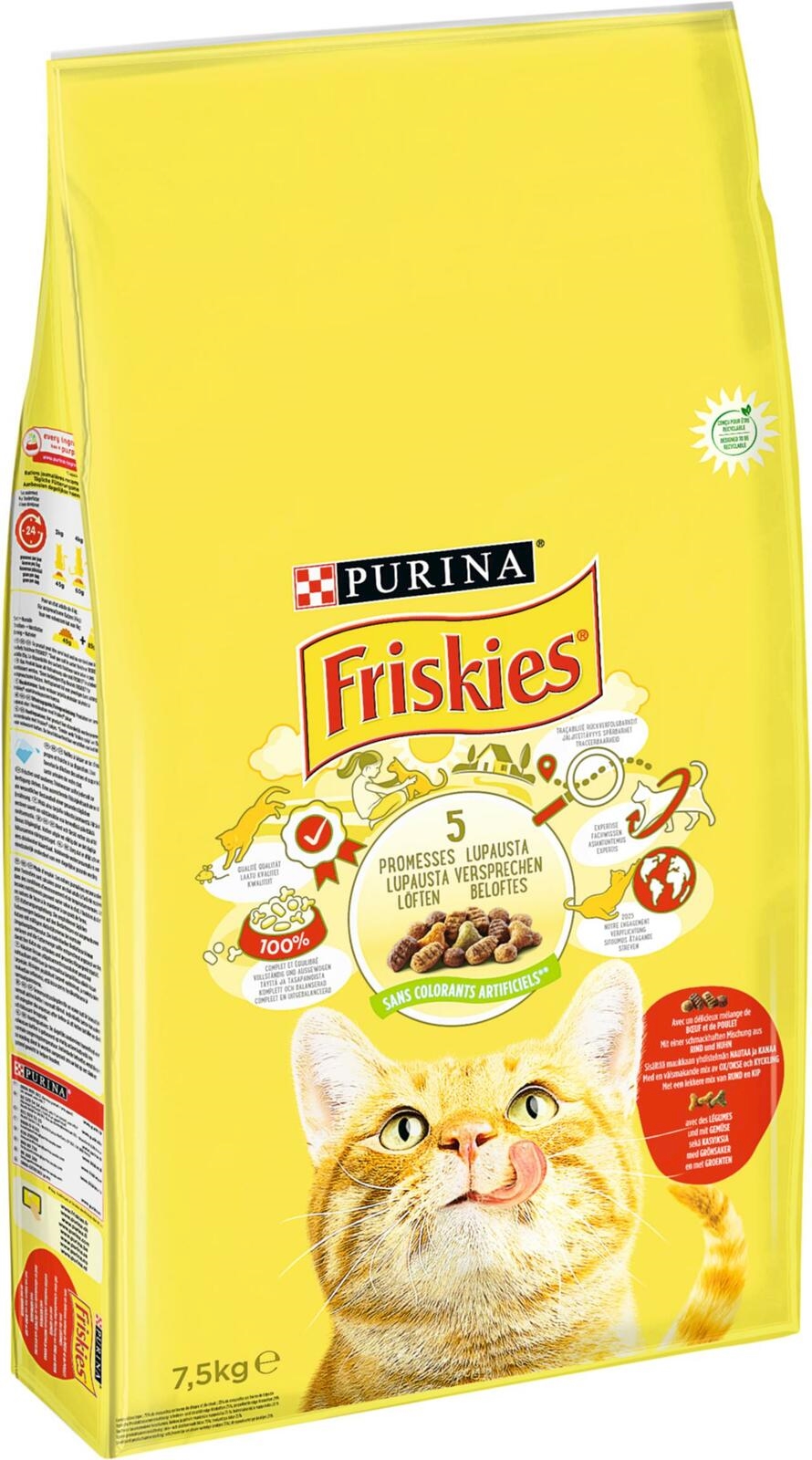 Katzenfutter Adult Friskies 7 5 kg kaufen Katze Trockennahrung LANDI