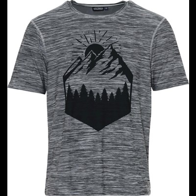T-shirt d.trekking h. gris S