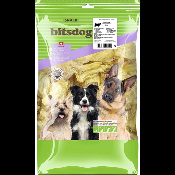 Rinderohren für Hunde bitsdog 500 g kaufen Hund Snacks LANDI