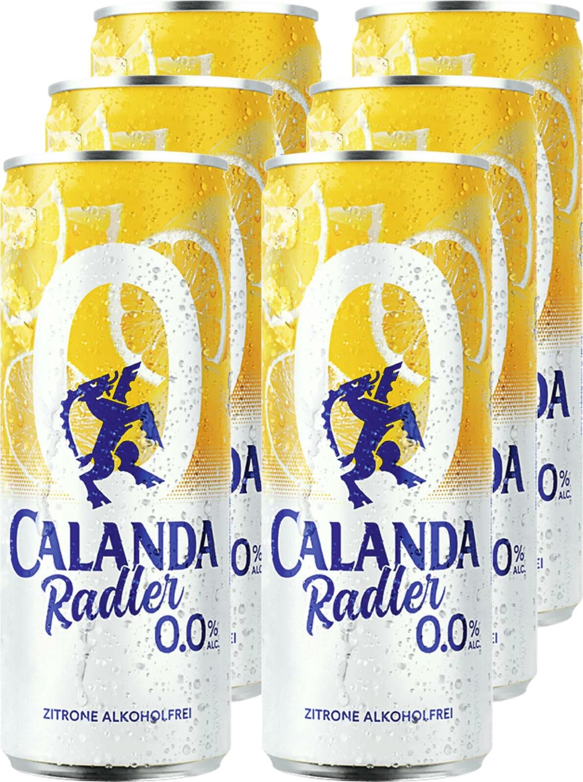 Radler Calanda Lemon 0.0 % 6 × 33 Cl Kaufen - Biere Ohne Alkohol - LANDI