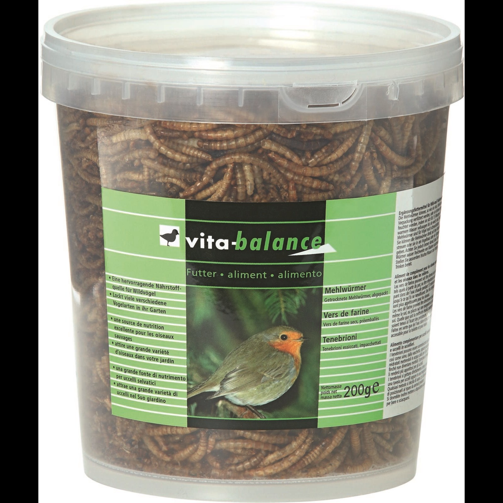 Vers de farine 1 kg Vita-Balance Acheter - Nourriture oiseaux de