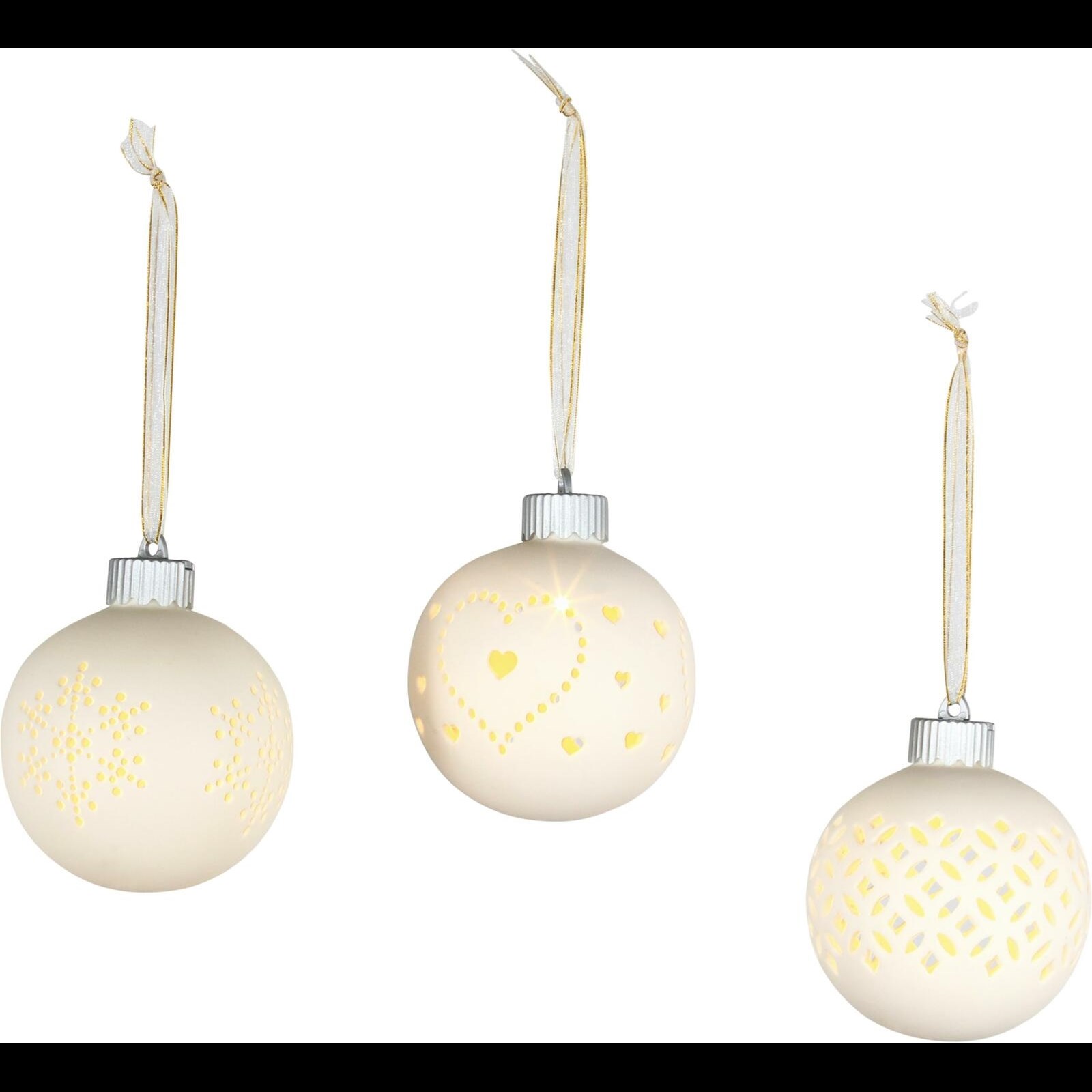 Photophore LED blanc Ø 9 cm Acheter - Éclairage de Noël utilisation avec  piles - LANDI