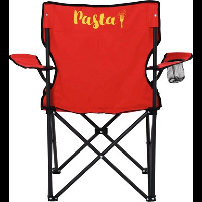 Chaise camping Pasta rouge foncé